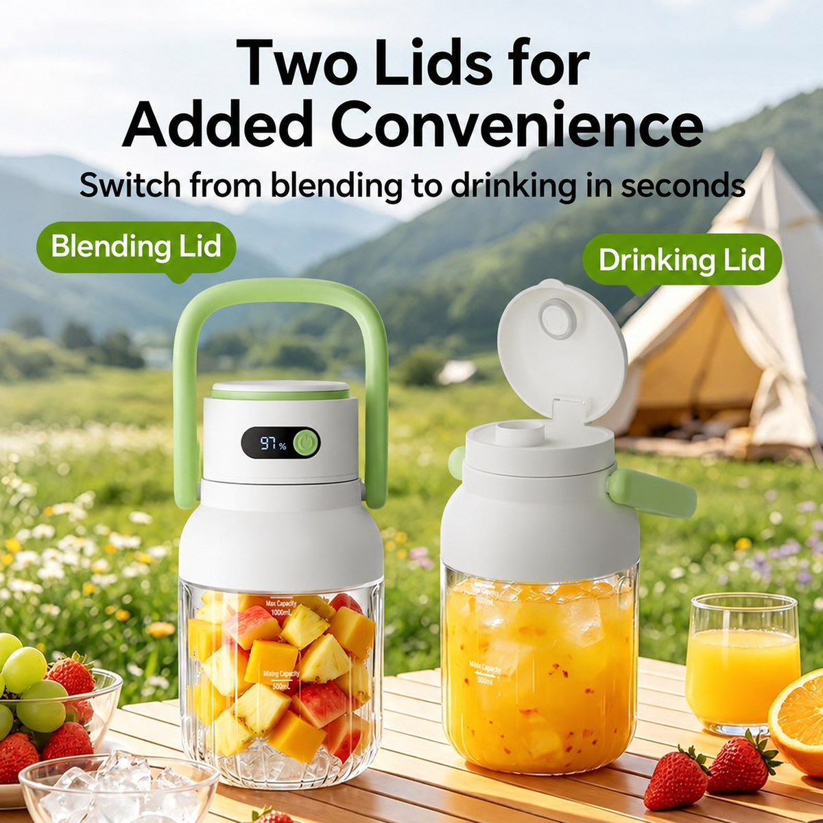 Cobrella - Cordless Blender for Fresh Smoothies