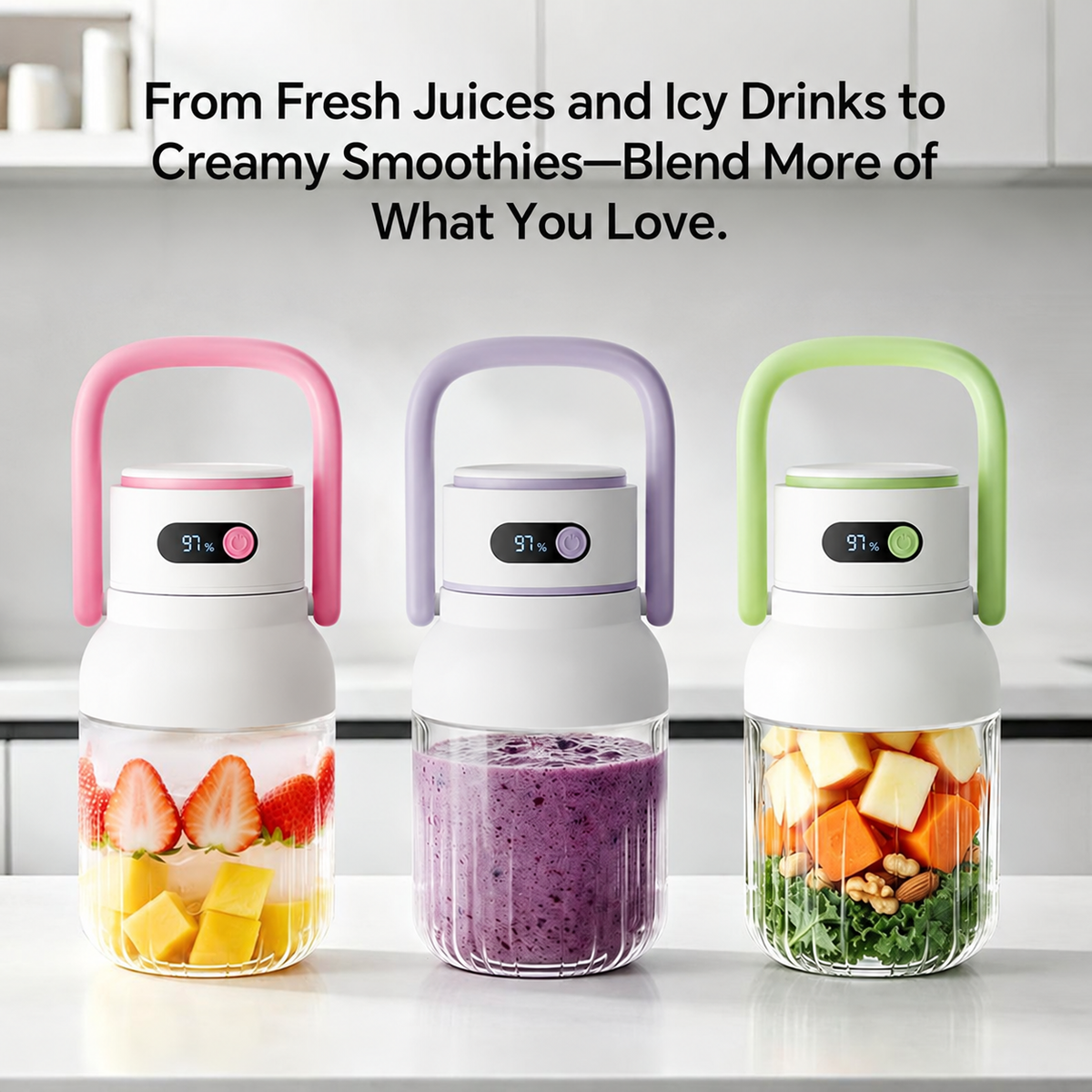 Cobrella - Cordless Blender for Fresh Smoothies