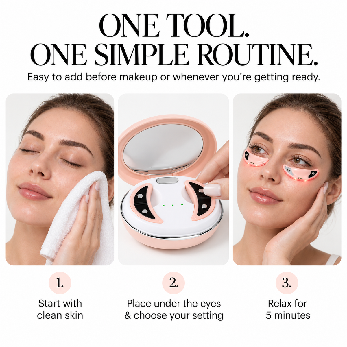 BreathProof - Rejuvenating LED Eye Care Mask