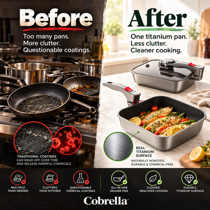 Cobrella™ Titanium-Reinforced Pan