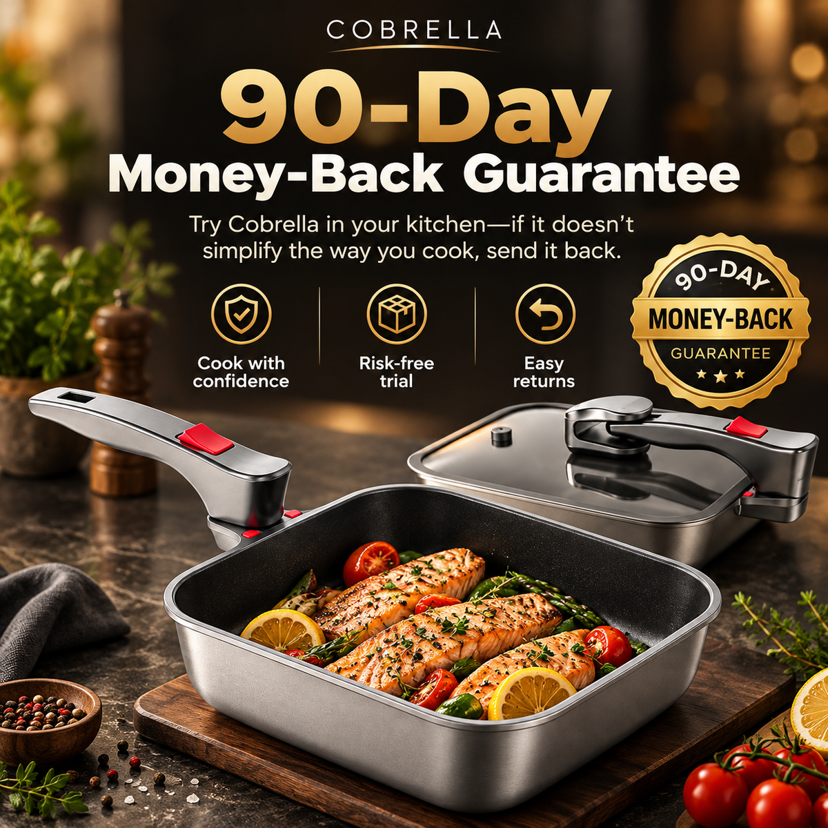 Cobrella™ Titanium-Reinforced Pan