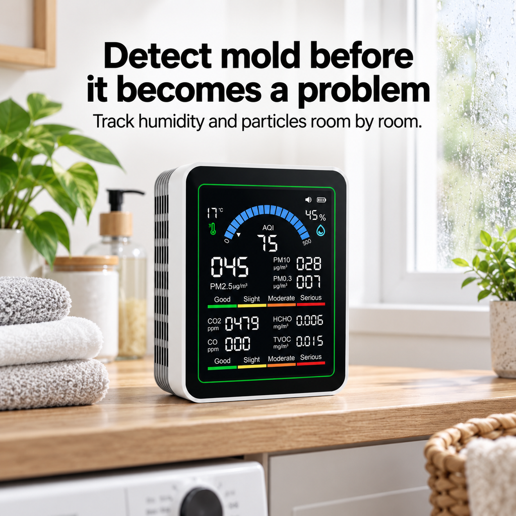 BreathProof - Air Quality and Dangerous Particle Detector