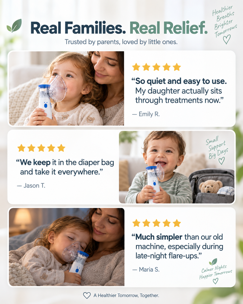 BreathProof - Portable, Powerful, and Reliable Nebulizer