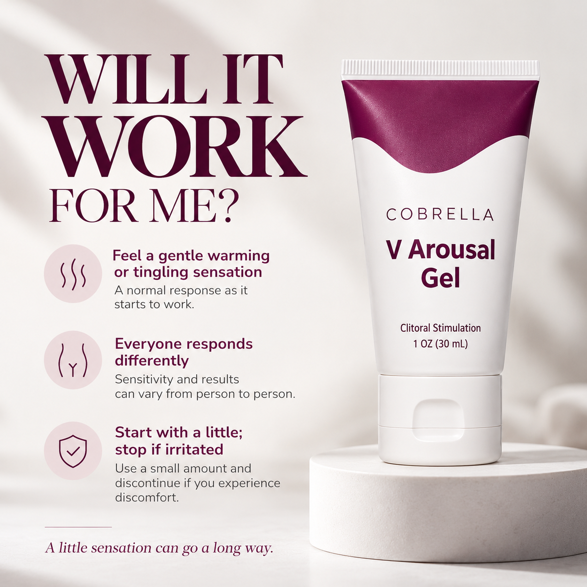 Sensual Spark Natural Stimulation Gel
