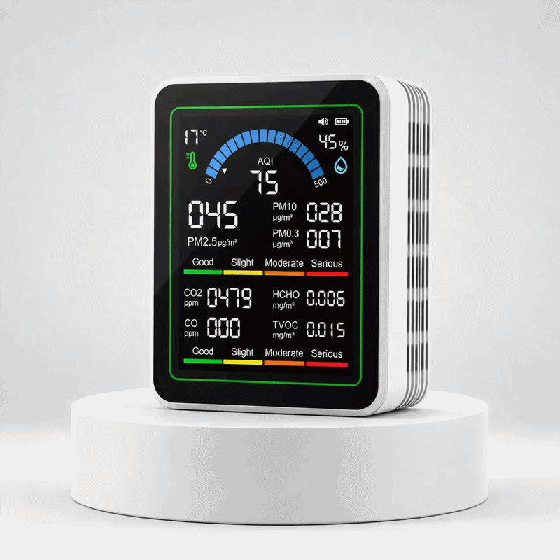 BreathProof - Air Quality and Dangerous Particle Detector