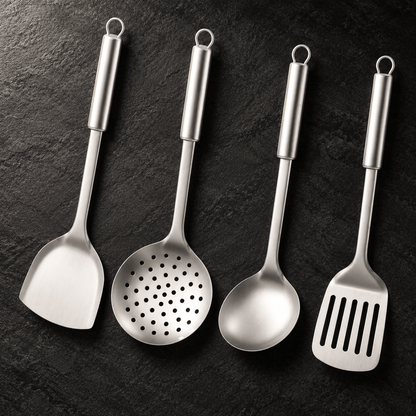 4-Piece Titanium Utensil Set