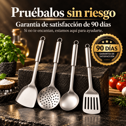 4-Piece Titanium Utensil Set